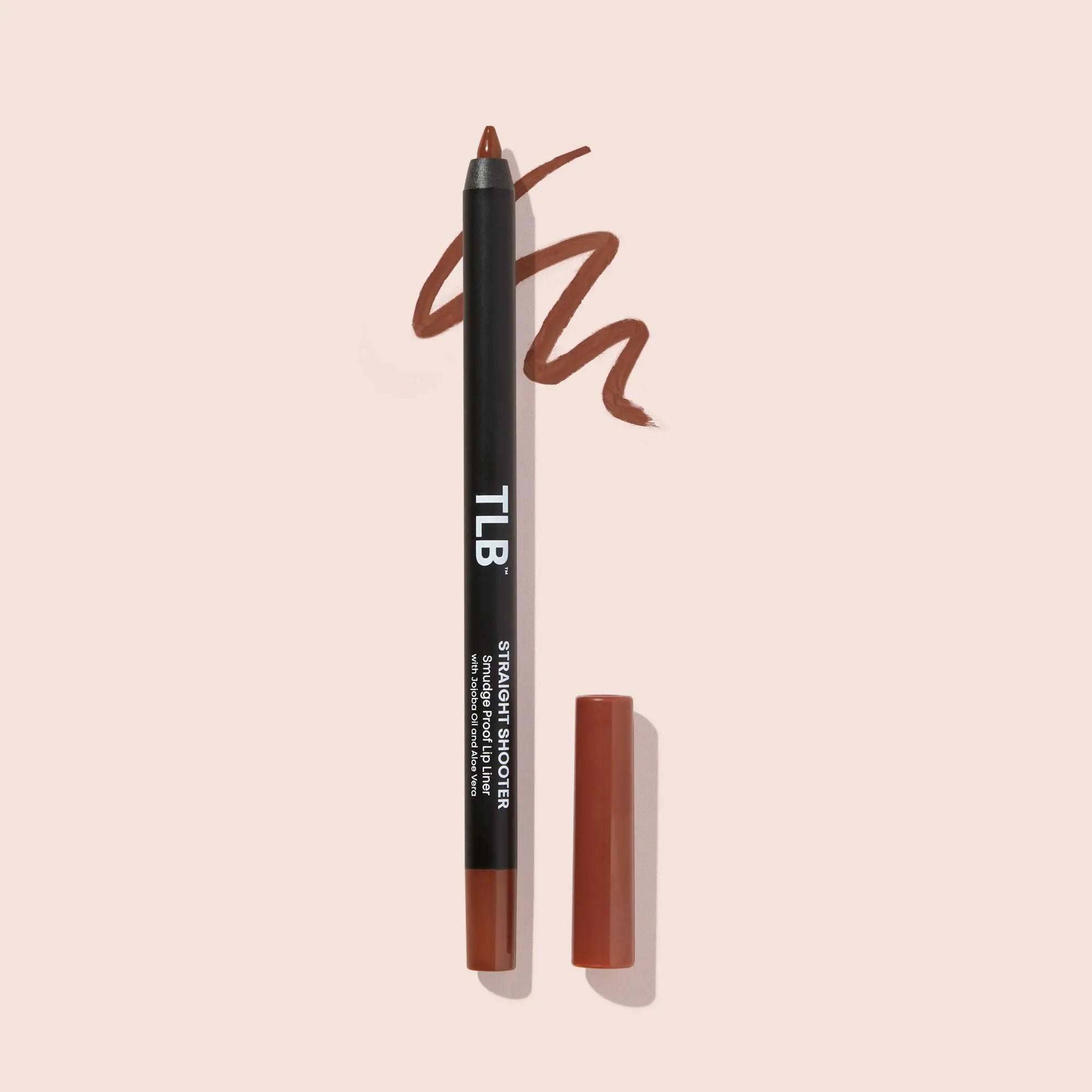 The Lip Bar, Straight Line Creamy Lipliner, Matte, Nourishing Cosmetic - 1 Pack Eyeliner Makeup Pigment Aloe The Lip Bar, Straight Line Creamy Lipliner, Matte, Nourishing Cosmetic - 1 Pack Eyeliner Makeup Pigment Aloe