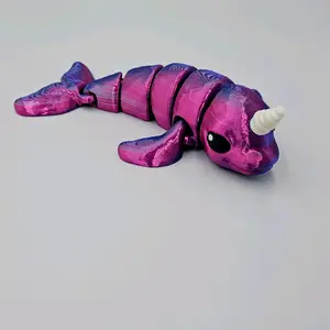 Articulating Narwhal Collectibe Figurine