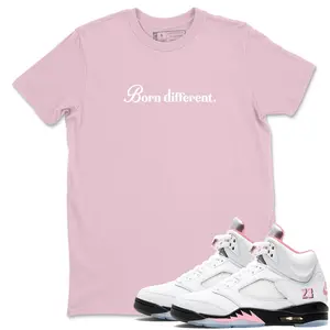 Unisex T-shirt To Match Sneakers Jordan 5 35th Anniversary - Born Different. 100% Cotton for Casual Wear. Comfortable Summer Unisex T-Shirt to match Jordan Sneaker. Streetwear Style. urban outfitters