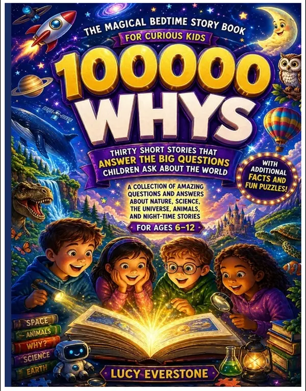 100,000 Whys The Magical Bedtime Story Book for Curious Kids Ages 6-12: Thirty Short Stories That Answer the Big Questions Children Ask About the Worl