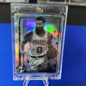 Jayson Tatum — 2025-2026 Topps Chrome Negative Parallel