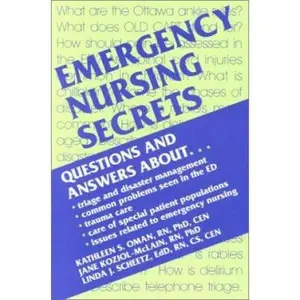 USED-Emergency Nursing Secrets by Linda J. Scheetz EdD  RN  FAEN (Paperback)