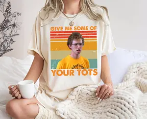 Give Me Some of Your Tots Vintage T Shirt, Napoleon Dynamite Movie Shirt, Efren Ramirez merch, Unisex, Sweatshirt, Hoodie