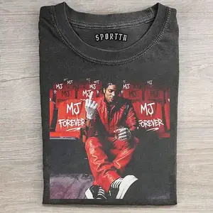 Retro Michael Jackson Graphic Printed T-Shirt , Unisex T-Shirt, Gift for Fans