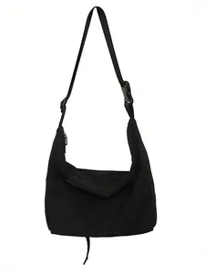 Trendy Casual Crossbody Bag, Large Capacity Shoulder Bag, Unisex Commuter Accessory, Versatile Dumpling Shape Backpack