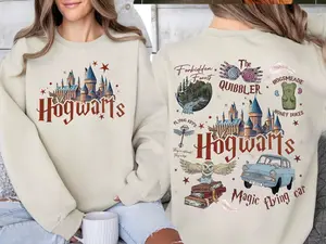 Hogwarts School Wizard Sweatshirt, Wizard World Tee Shirt, Forbidden Forest Sweater, Gift For HP Fans