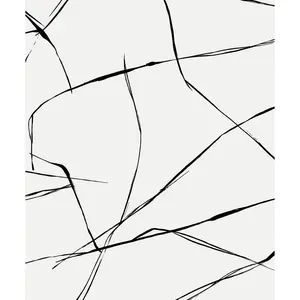 NextWall Ebony Inkwork Abstract Premium Peel and Stick Wallpaper