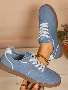 Vintage German Trainer Colorblock Casual Shoes, Comfortable and Stylish, Four Colors Available, Suede Leather Patchwork, Anti-Slip Rubber Sole