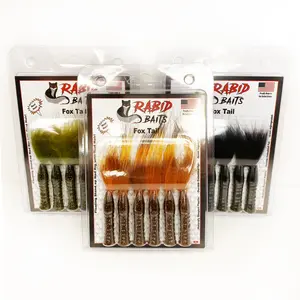 Foxtail 3-Pack - Soft Plastic Fishing Lures - Ned Rig