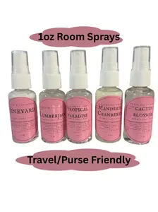 1 oz Room Sprays Travel Friendly