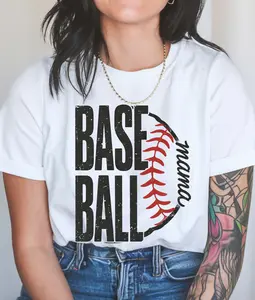 Baseball Mama DTF Transfer
