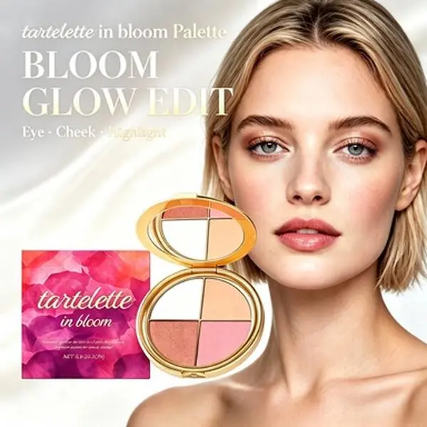 4-in-1 makeup palette | Blush, highlighter & eyeshadow