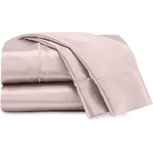3-Piece Luxury Hotel Quality Rose Gold Sheets - Twin Size Set - Soft &, Great for Hair & Skin