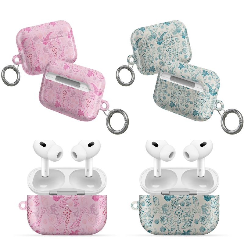 Coral Reef Whale Shark Airpod Case, Ocean Animal Whale Shark Protective Cover, summer vibes, gift for him, gifr for her