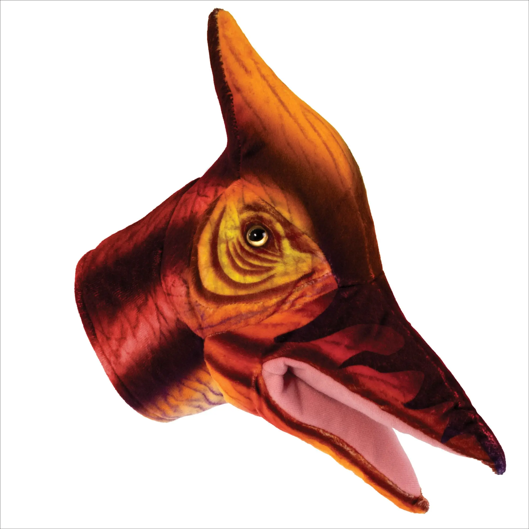 Real Planet™ Red Pterodactyl Hand Puppet Realistic Plush Stuffed Animal
