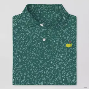 Masters Golf Polo Shirt 2026 PGA Performance Outdoors Shirt Printed