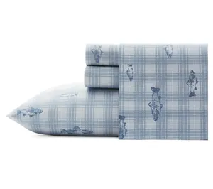 Eddie Bauer Methow Plaid Blue Twin Sheet Set