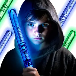 Capture the Flag REDUX Defenders Expansion Set: Use Glowing Swords to Defend Your Territory | Adds 4 Players, Ages 8+ | Level Up Your Glow in The Dark Game