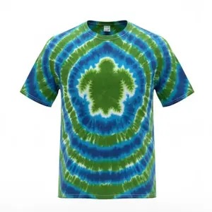 New! Tie Dye Short Sleeve T-shirt Turtle Handmade 100% Cotton Available Sizes Youth XS- 6X
