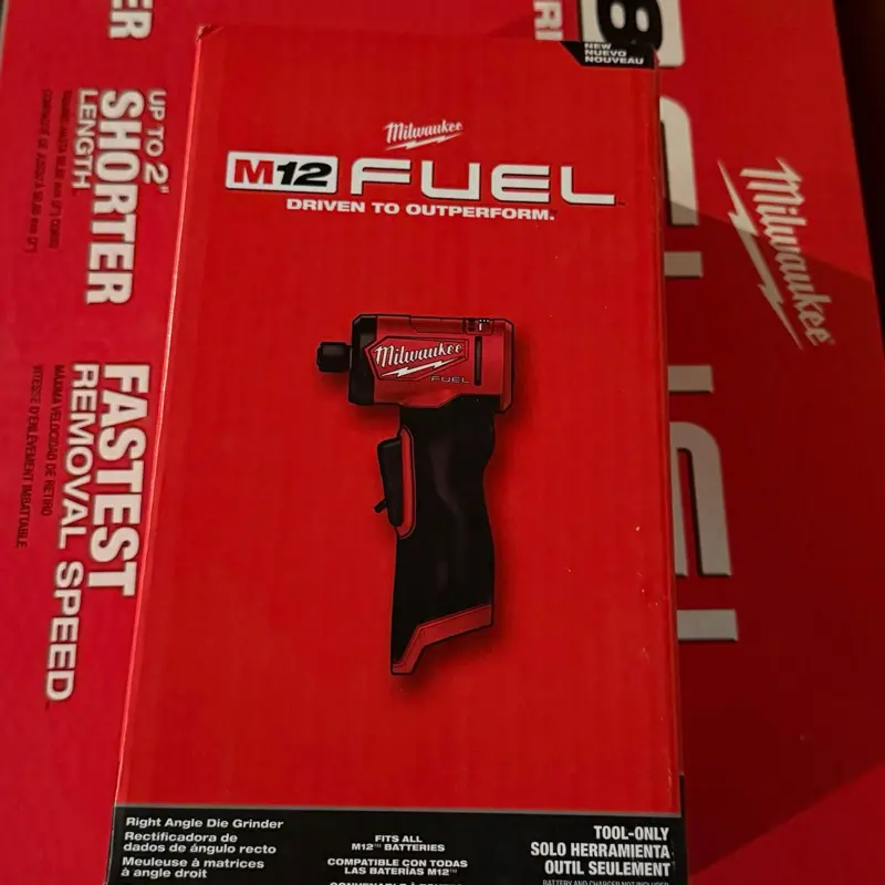 M12 FUEL  Brushless Cordless 1/4 in. Right Angle Die Grinder (Tool-Only) No Battery Included