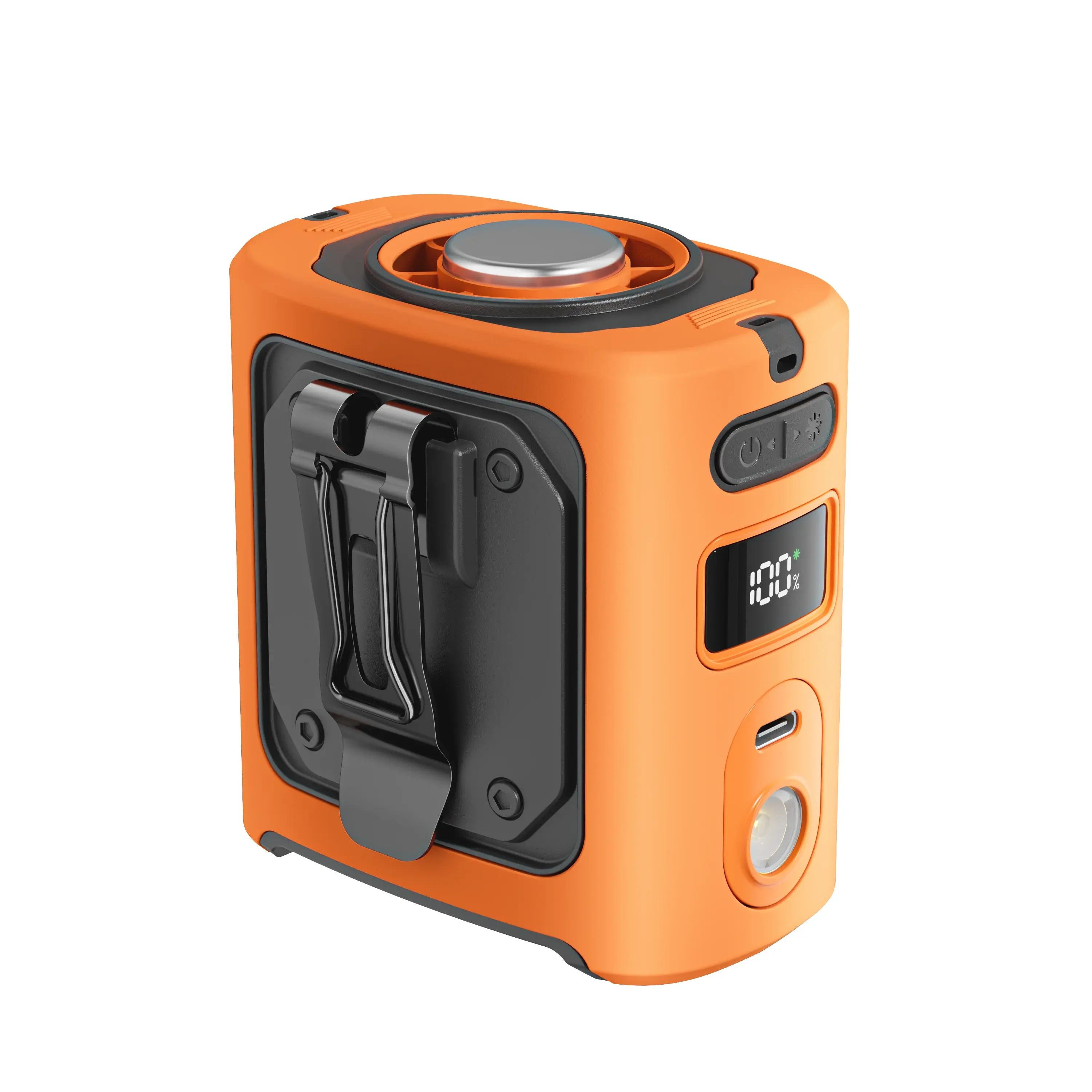 MUXNW Rechargeable Waist Fan Clip on Cooling 8000Mah Portable for Camping Outdoor muxnw