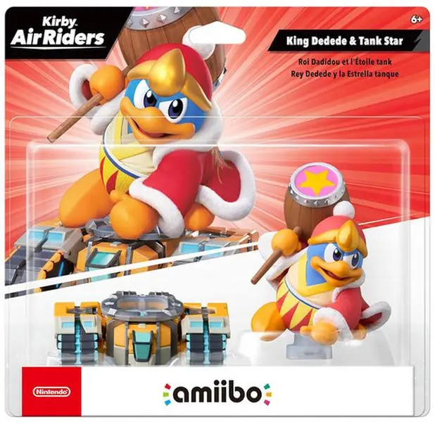 Toys to Life: Nintendo amiibo - Kirby Air Riders - King Dedede & Tank Star  [GAMES ACCESSORIES] Universal Game