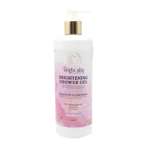 Bright Skin Brightening Shower Gel Hydrating Body Wash For Fresh Clean And Smooth Looking Skin Daily Body Cleansing Care With Glow Support Formula 11 oz
