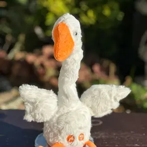 Talking singing Toy swan duck doll repeat sound