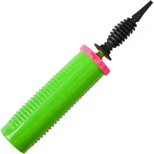 Handheld Two-Way Dual Action Balloon Pump - Manual Air Inflator Blower for Balloons, Green 1 Piece