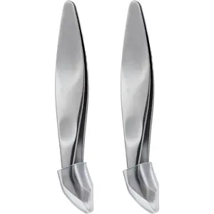 2 Pieces Mini Cuticle Cutter Professional Cuticle Nippers Cuticle Scissors Hangnail Clipper Cuticle Trimmer Tweezers For Finger Toe Dead Skin Remove (round)