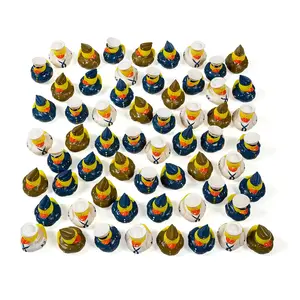 2" Bulk 120 Pc. Uniformed Armed Forces Vinyl Rubber Duck Toys