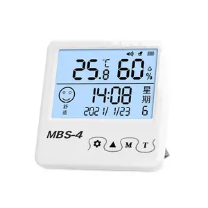 Indoor household high-precision electronic wall-mounted thermometer for baby room, refrigerator temperature control, temperature and humidity meter