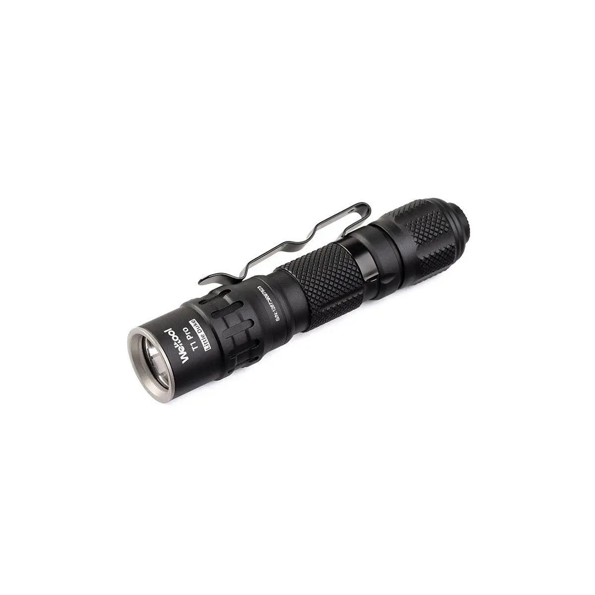 Weltool T1 Pro TAC Flashlight – 540 Lumens, USB-C Rechargeable, IP67 Waterproof & 5000K High Density X-LED - Portable Mini Handheld Flashlight with Pocket Clip -  For Survival & Everyday Carry