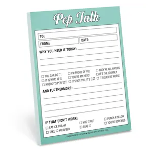 Pep Talk Nifty Note Pad