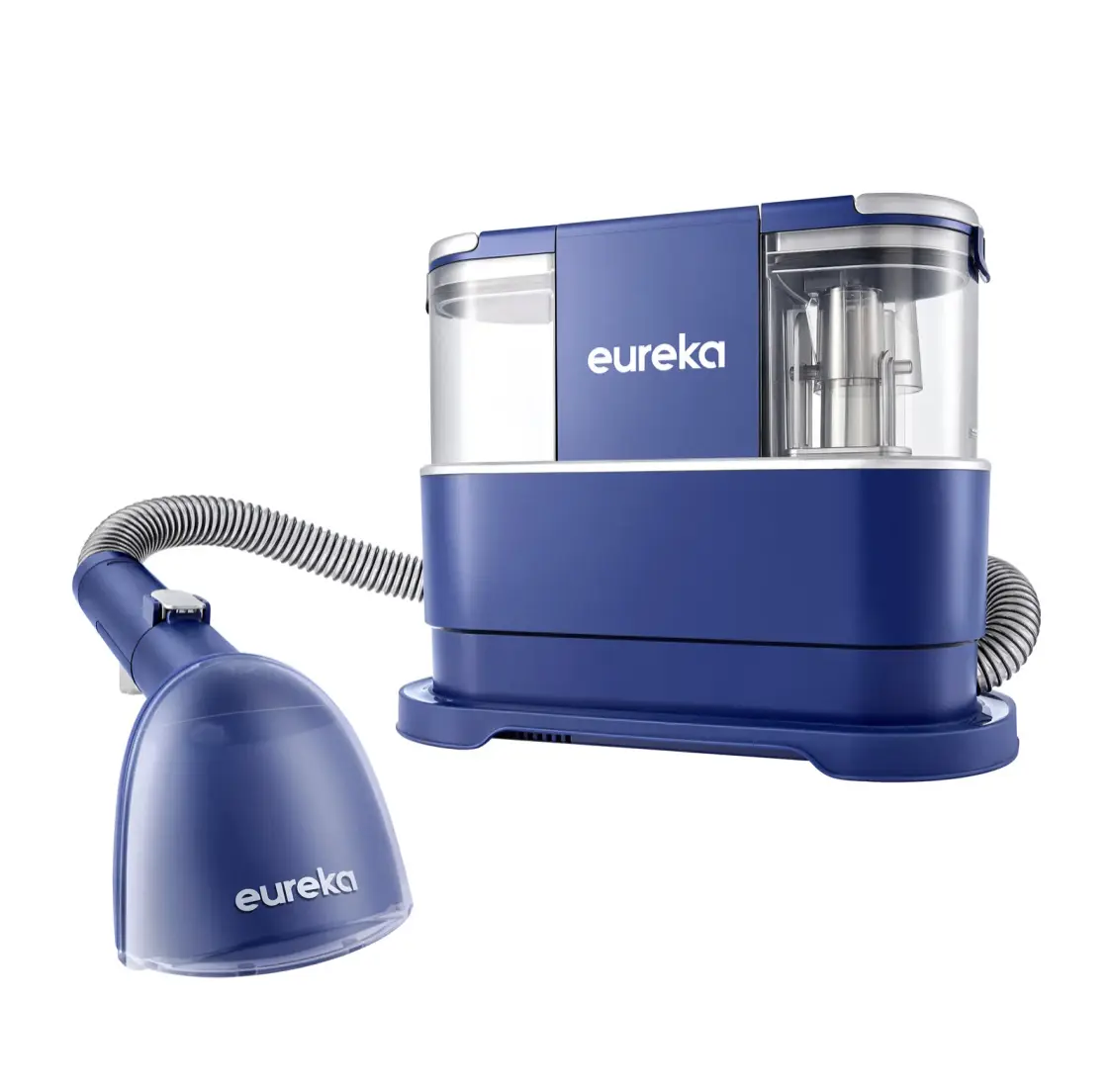 EUREKA Portable Carpet and Upholstery Cleaner, Spot Cleaner for Pets, Stain Remover for Carpet, Area Rugs, and Car, 50oz Water Tank, NEY100, Blue