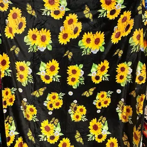 Sunflower Dreams King Size Blanket