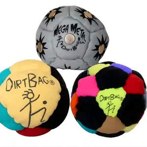 3Pcs Soccer Footbag Hacky Sack Soft Durable Kick Bag for Outdoor Fun Skill Training Foot Coordination Practice Portable Stress Relief Leisure Toy Ideal for Kids Adults Daily Play Game Entertainment & Sports Exercise