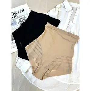 Women's Solid Color High Waist Shapewear Panty, Tummy Control Butt Lifting Shapewear Bottoms, Ladies Leg Shaping Bottom for All Seasons