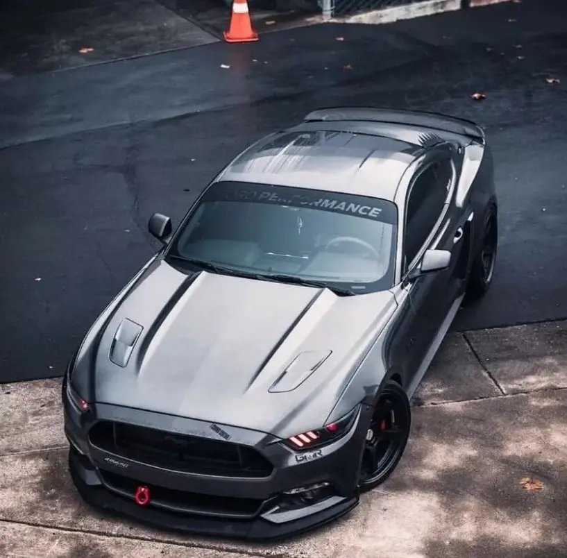 Matte Black Ford Windshield Sticker Decal