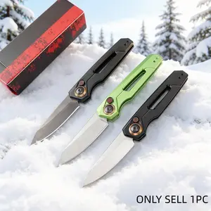 1pc 7550 Folding Knife, Essential Kitchen Tool, Perfect for Camping and Fishing, Lightweight, Durable, Ideal Christmas Gift for Men