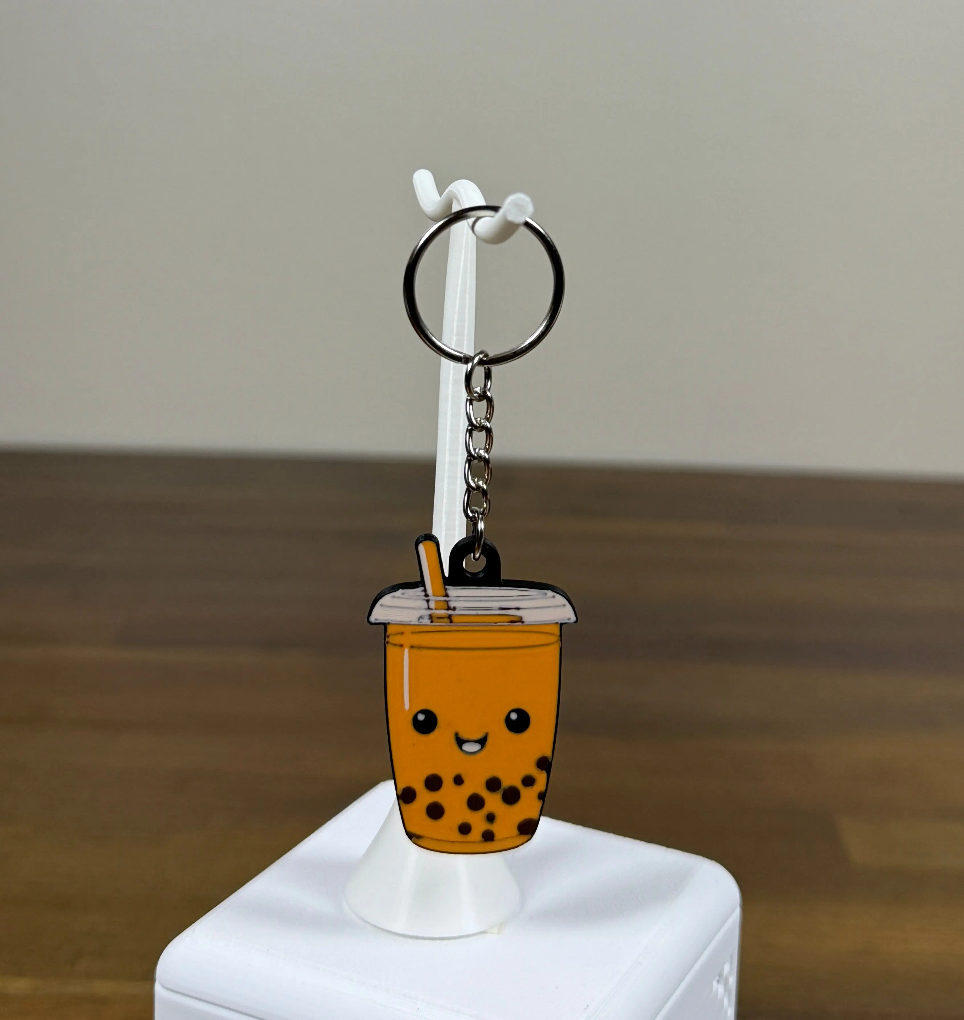Thai Tea Keychain