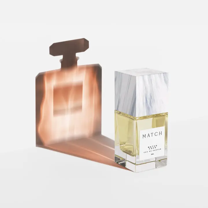 Women's Match Coco Inspired Perfume - 50ml/1.07oz Regular Edition, Elegant Polished Long-Lasting Fragrance with Citrus Aroma, Rose & Musk Notes, Beautifully Balanced, All-Season Liquid Fragrance