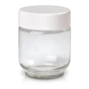 EuroCuisine Set of 8 Extra Glass Yogurt Jars