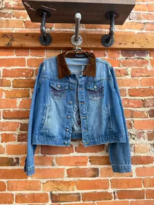 Rodeo Ridge- Aztec Denim Jacket