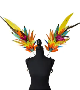 Fiesta Burst Medium Feather Backpack