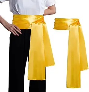 Satin Pirate Sash Pirate Medieval Renaissance Large Sash Halloween Costume Waist Sash Belt Womenswear Accessories