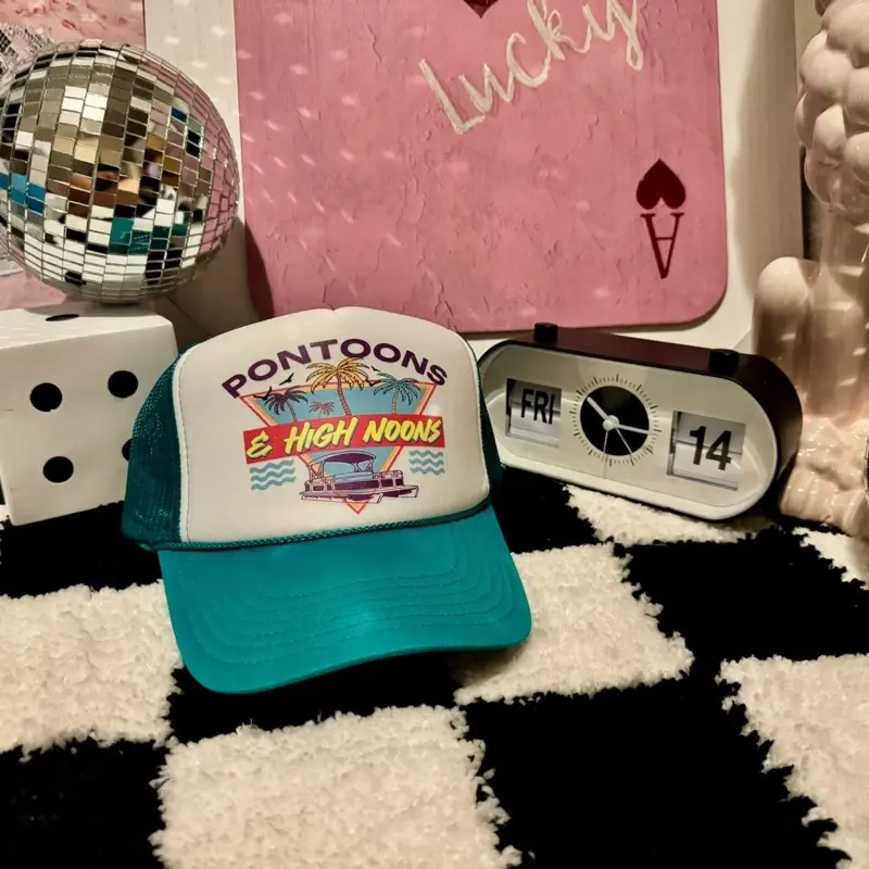 Pontoons & High Noons Trucker Hat