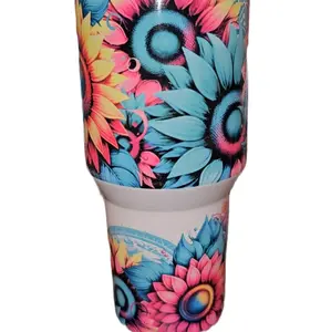 40 oz sunflower tumbler