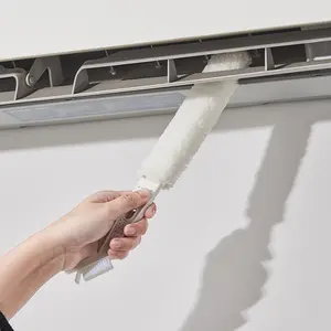 Air Conditioner Gap Cleaning Brush, Detachable Washable Soft Bristle Dust Cleaner for Home Window Blinds Crevice Cleaning