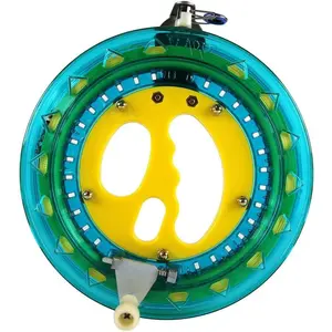 Kite String Reel Winder 7inches Dia with 600 ft Line (60 lbs) for Kids Teens and Women